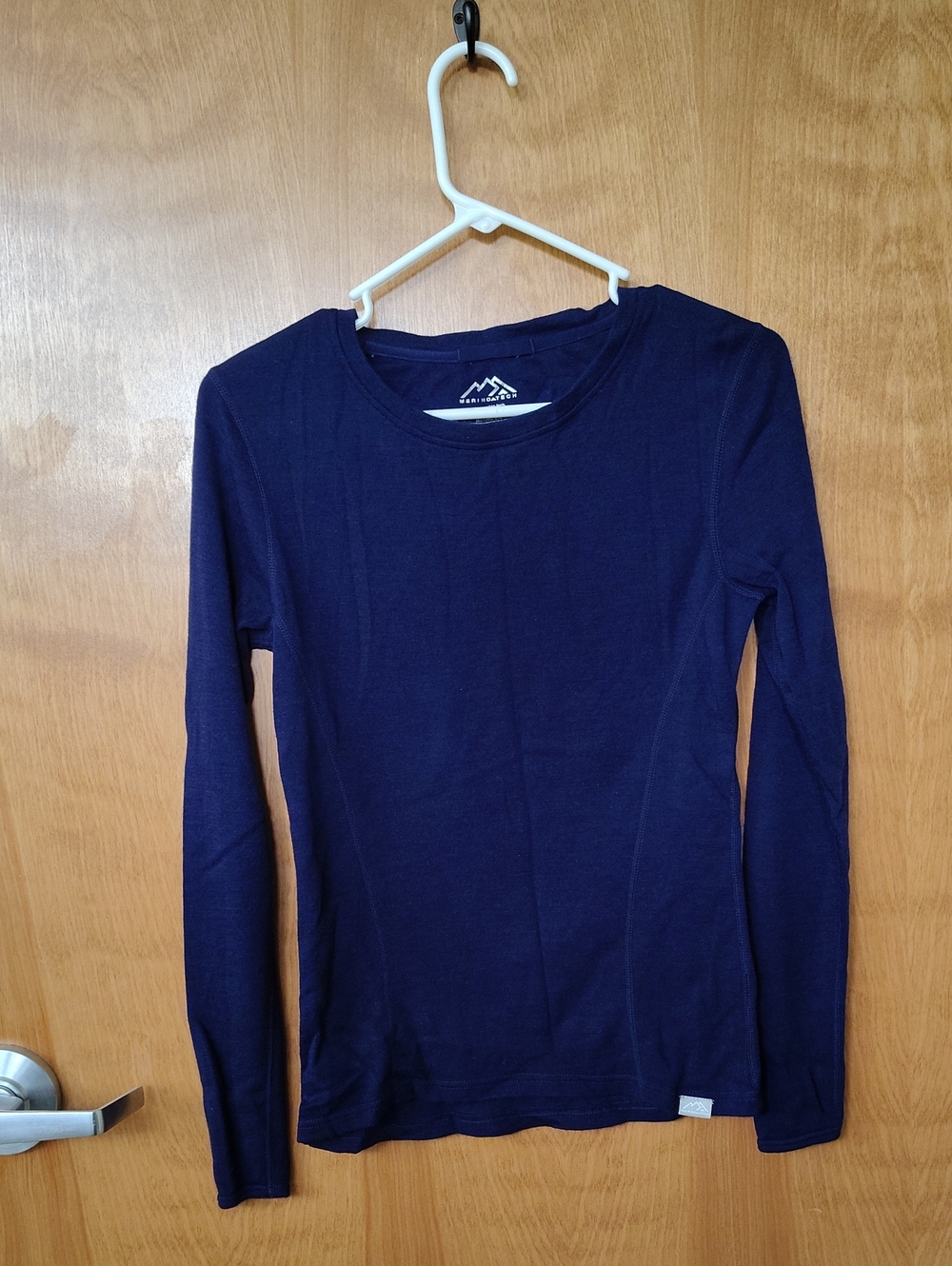 Merino Tech Women’s Merino 250 Long Sleeve Navy Base Layer Top